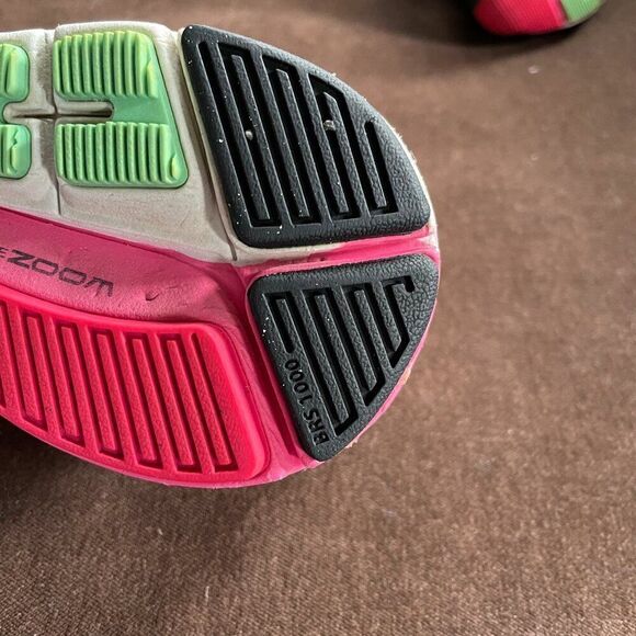 NIKE Women’s Charcoal/Pink Zoom Structure 17 2013 Running Shoes 615588-036 7 US - Picture 9 of 10